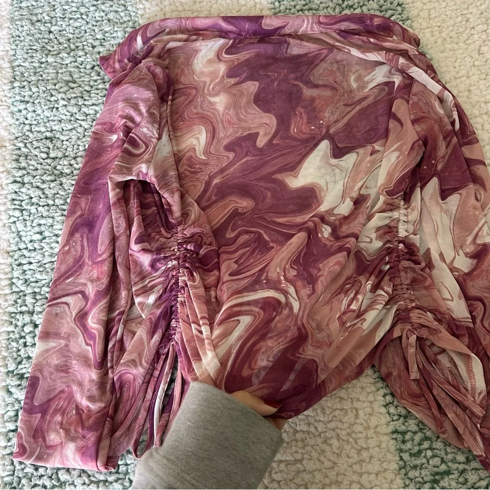 Pink Button Down - Picture 5 of 5